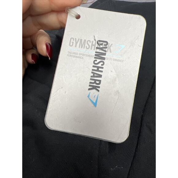 Gymshark Womens Oversized Fit Monogram Fleece Joggers Black Size XS NWT … - Picture 11 of 15